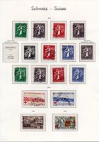 1939/41 PROPAGANDA pagina d'album 6 cset SBK 228/41+252/53 O