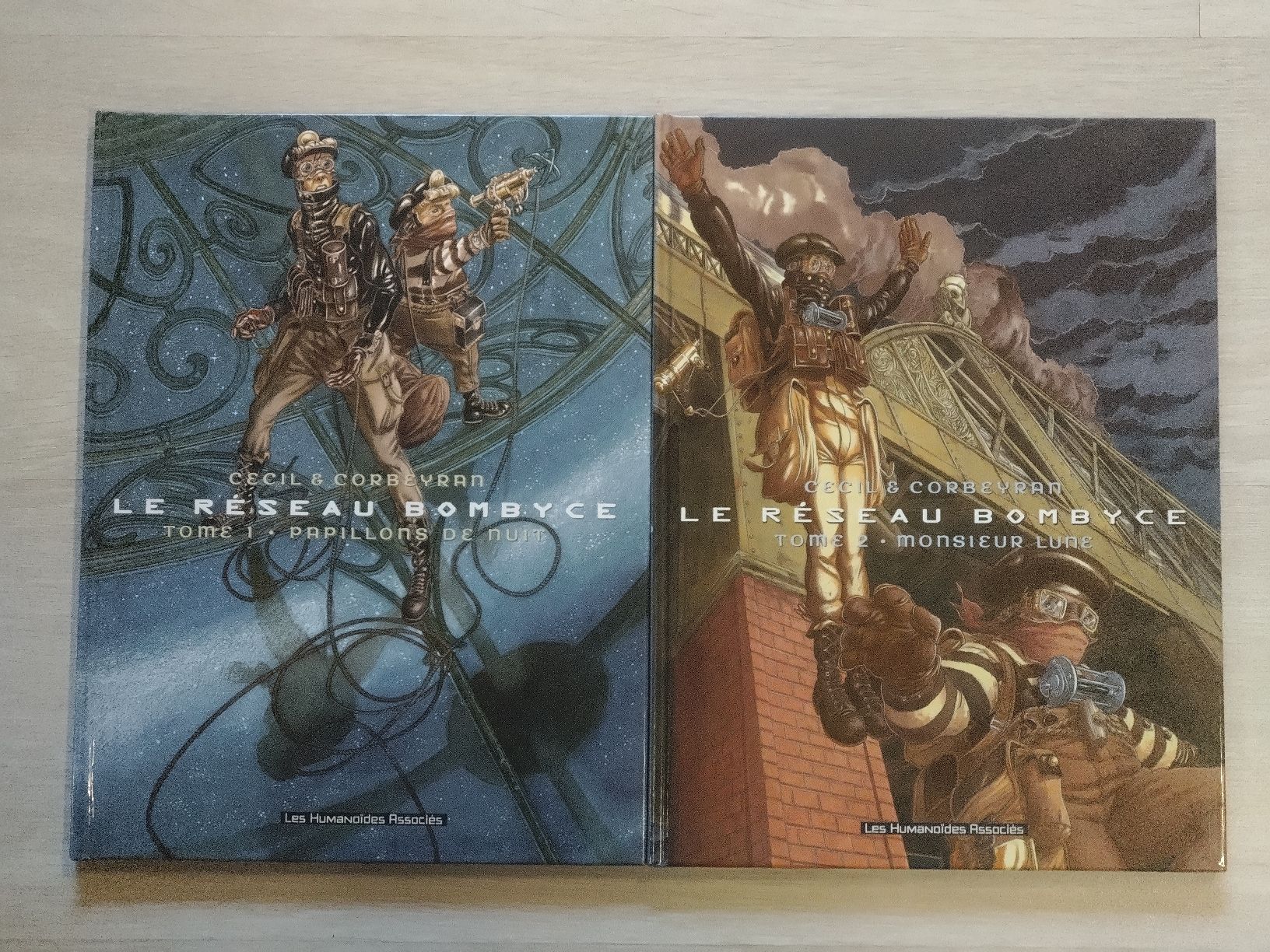 BD: Le Réseau Bombyce Tome 1 & 2 EO TBE  – D'occasion à Farvagny-le-Grand par LaCaverne