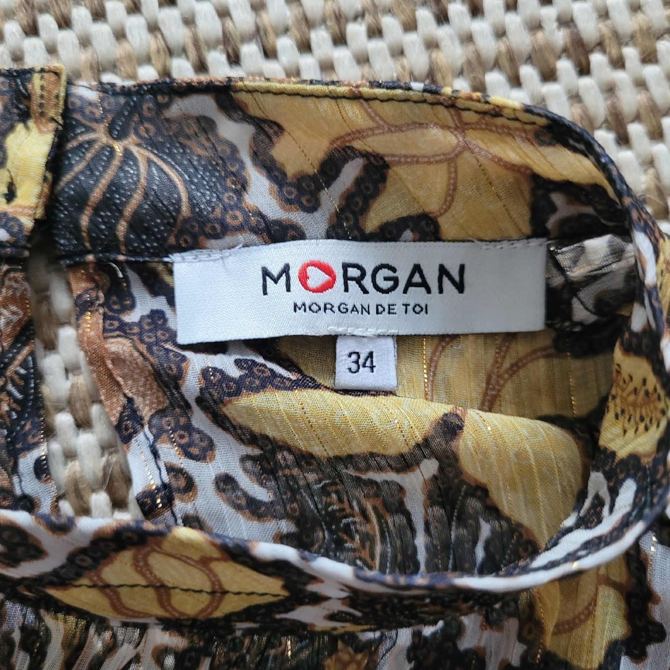 Morgan Top: MORGAN Top taille 34 imprimé floral – Nuovo (secondo la descrizione) da Genève venduto da Tanaa_12 2