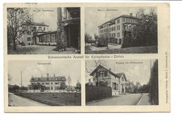 Zürich - Stadt - CH Anstalt für Epileptische - 4 Bilder 1916