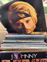 Vinyl collection johnny Hallyday 