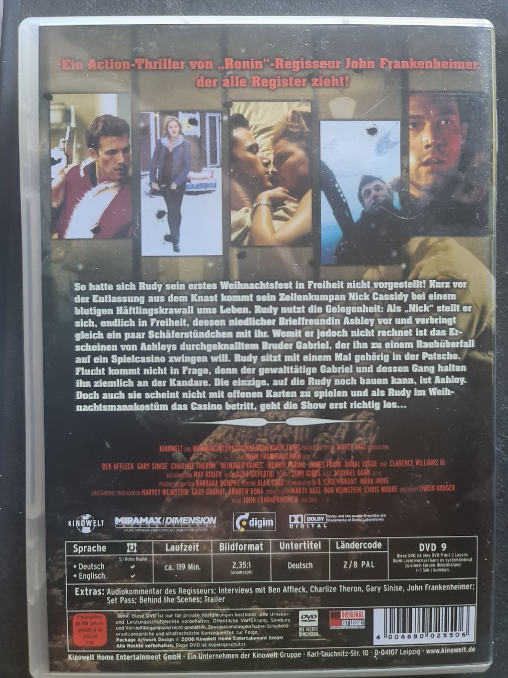 Tutti i DVDs: reindeer games DVD 302 – Usato da Dintikon venduto da Vexi 1