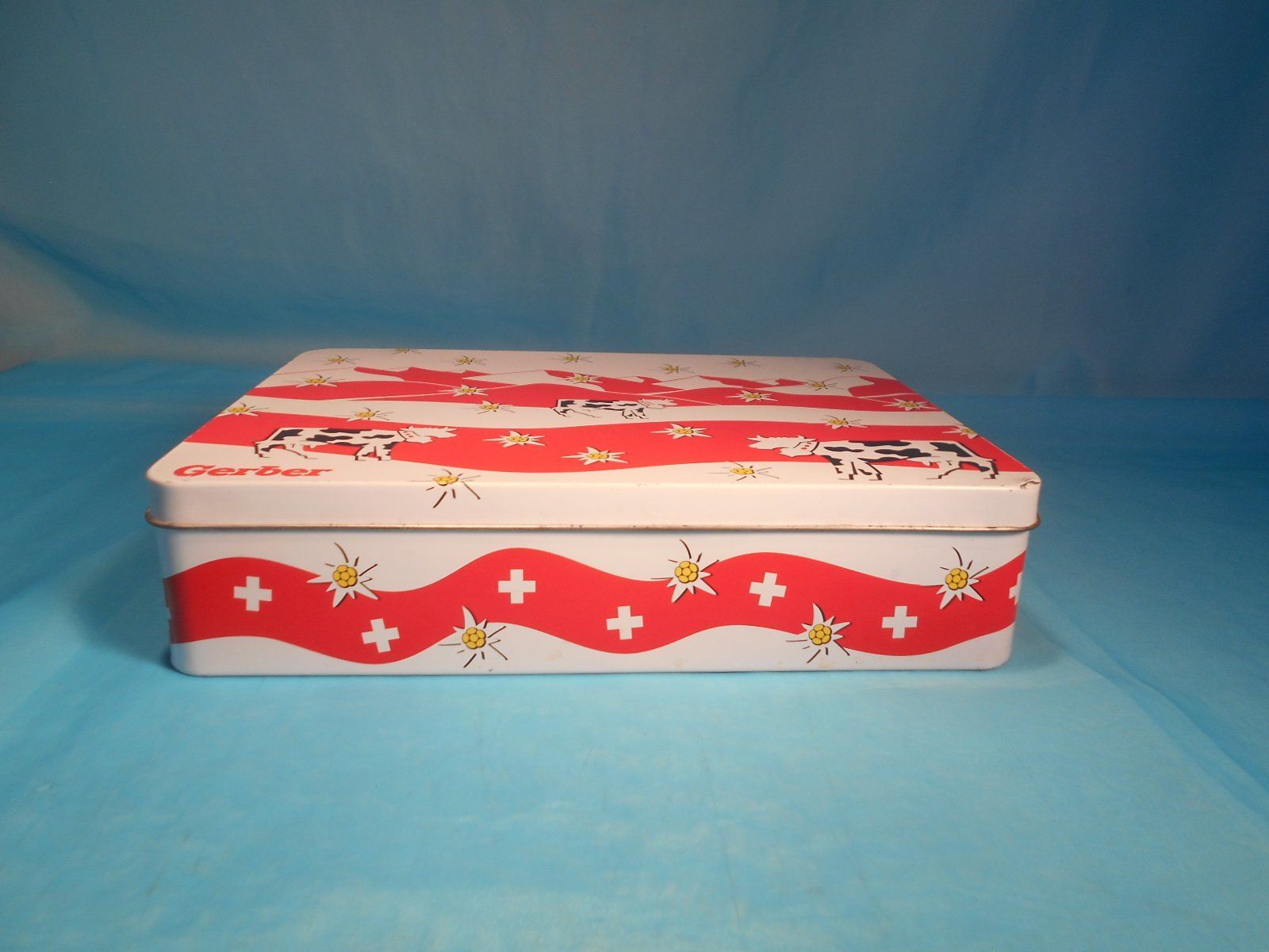 Sonstige Dekorationen & Accessoires: Blechbüchse GERBER mit Kühen – Gebraucht aus Bellach von JingleCherry 1