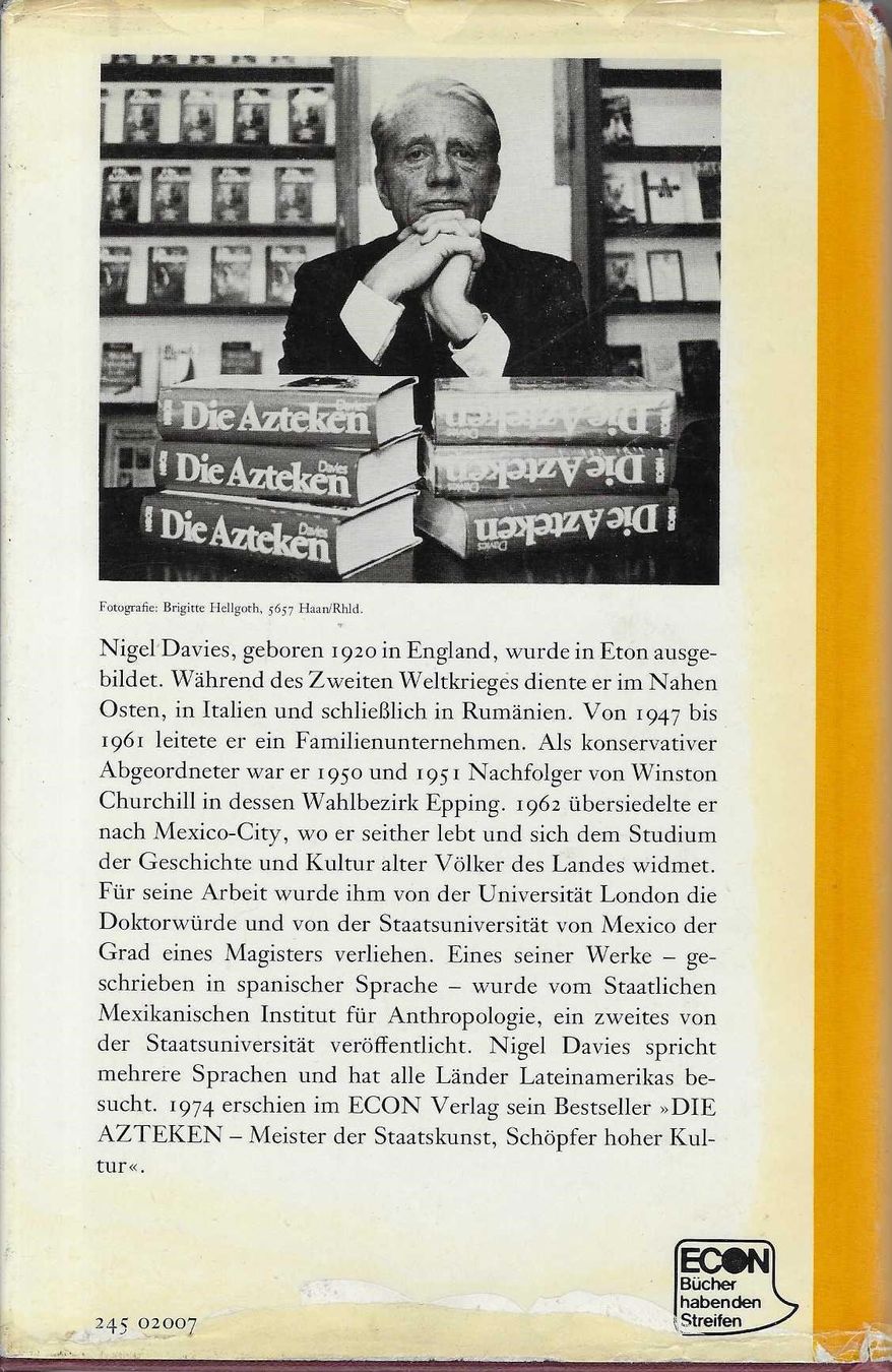 Bücher: Bevor Columbus kam - Nigel Davies – Gebraucht aus Flims - Dorf von Stagediver 1