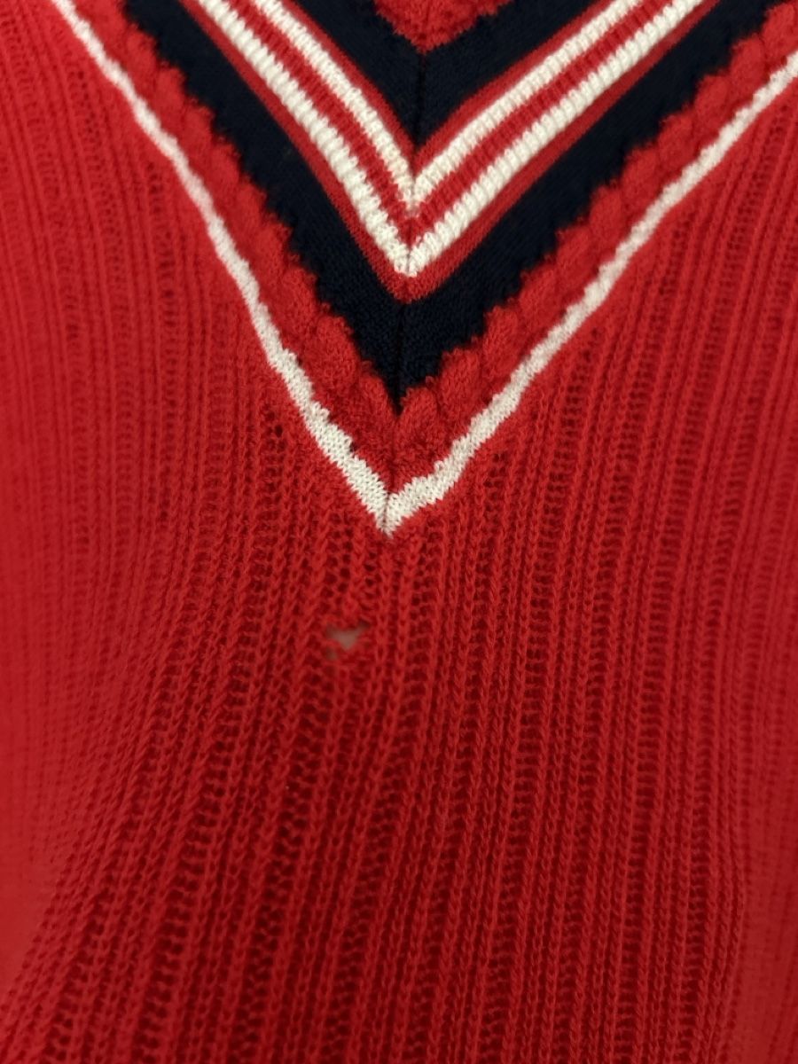 Maglioni & Felpe: Red Rag & Bone merino wool varsity v-neck sweater – Nuovo (secondo la descrizione) da Genève venduto da TreasureChest 2