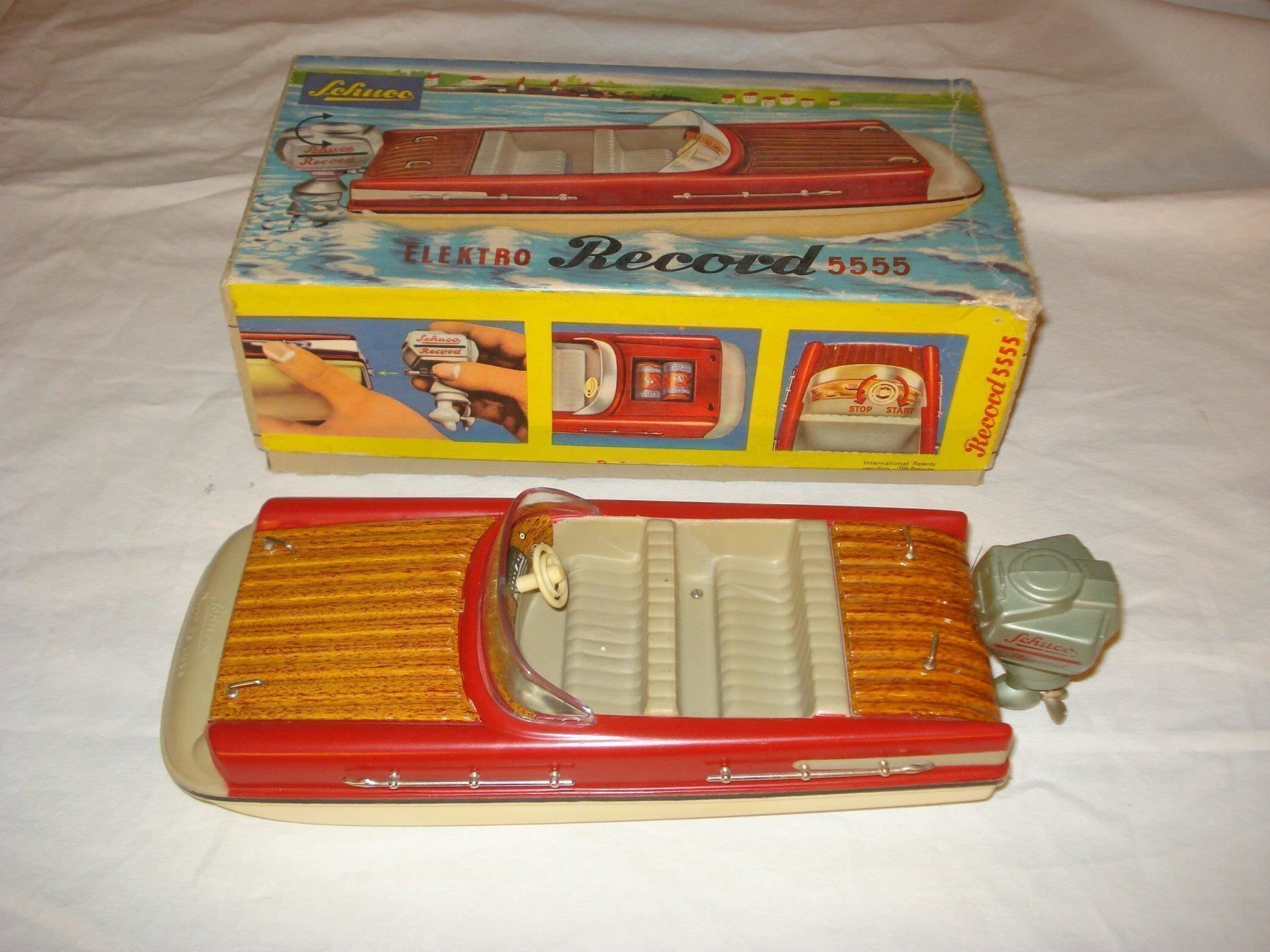 Schuco Giocattoli: Schuco 5555 Elektro Record Schiff Boot – Usato da Schenkon venduto da Elbarto007 1