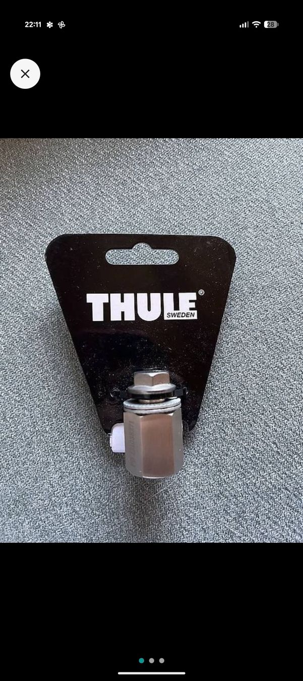 Pezzi di ricambio: Thule Adapter Adapter SRAM/Rohloff/BionX/NuVinci – Nuovo e nell'imballaggio originale da Basel venduto da rubah