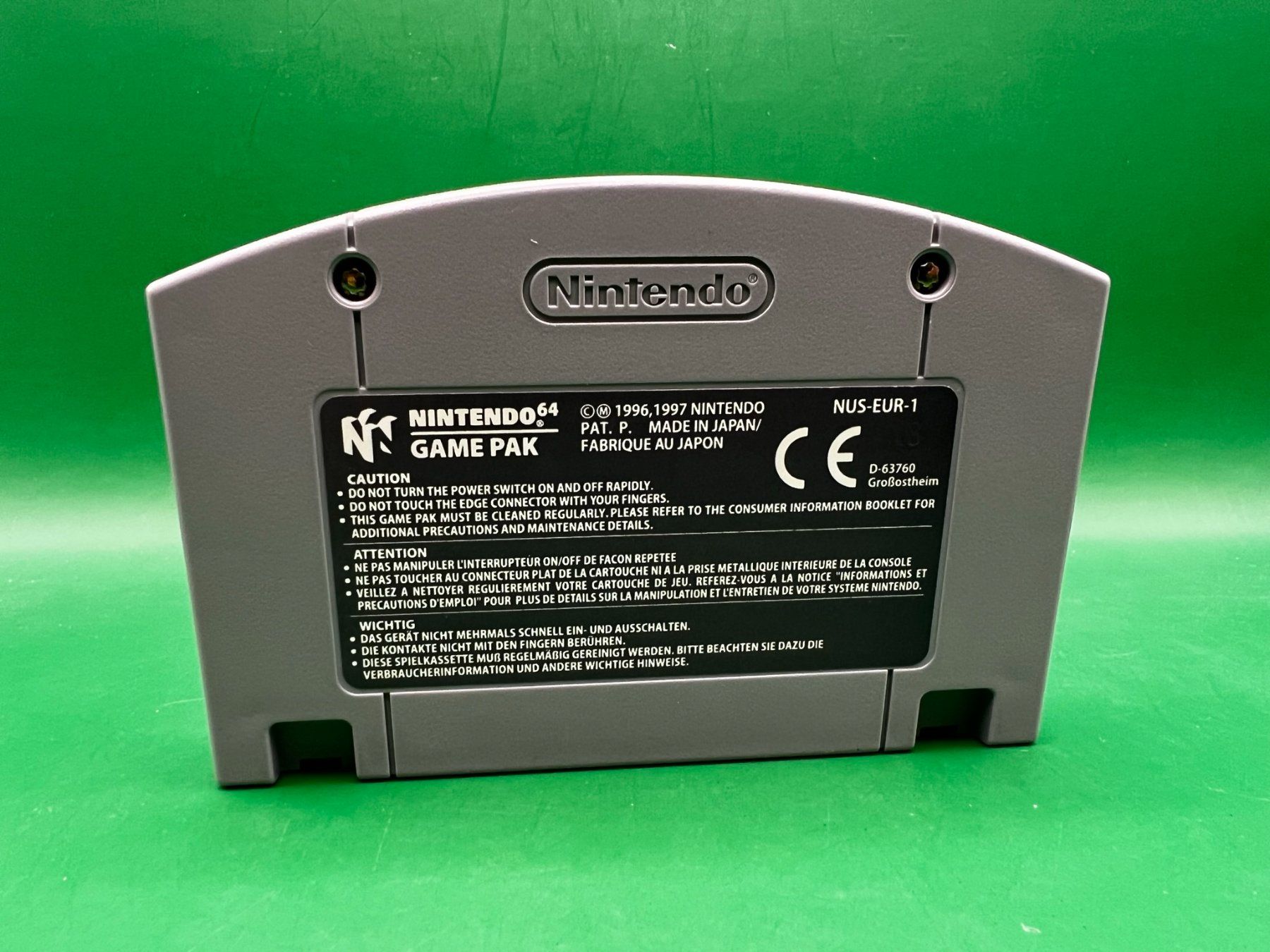 Spiele: RTL World League Soccer 2000 - Nintendo 64 – Gebraucht aus Frauenfeld von bigauditor 1