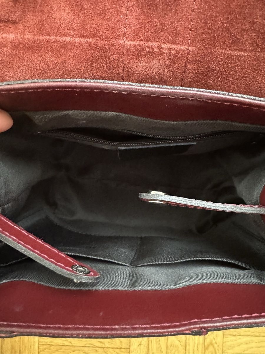 Borse da donna: Lederrucksack/Handtasche aus Leder – Nuovo (secondo la descrizione) da Dietikon venduto da and_nw92 5