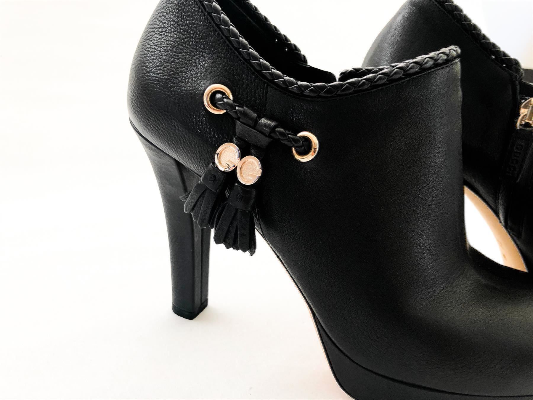Gucci Damenschuhe: GUCCI Leder High Heels Ankle Boots Gr 40 – Gebraucht aus Hergiswil NW von CrysZero 1