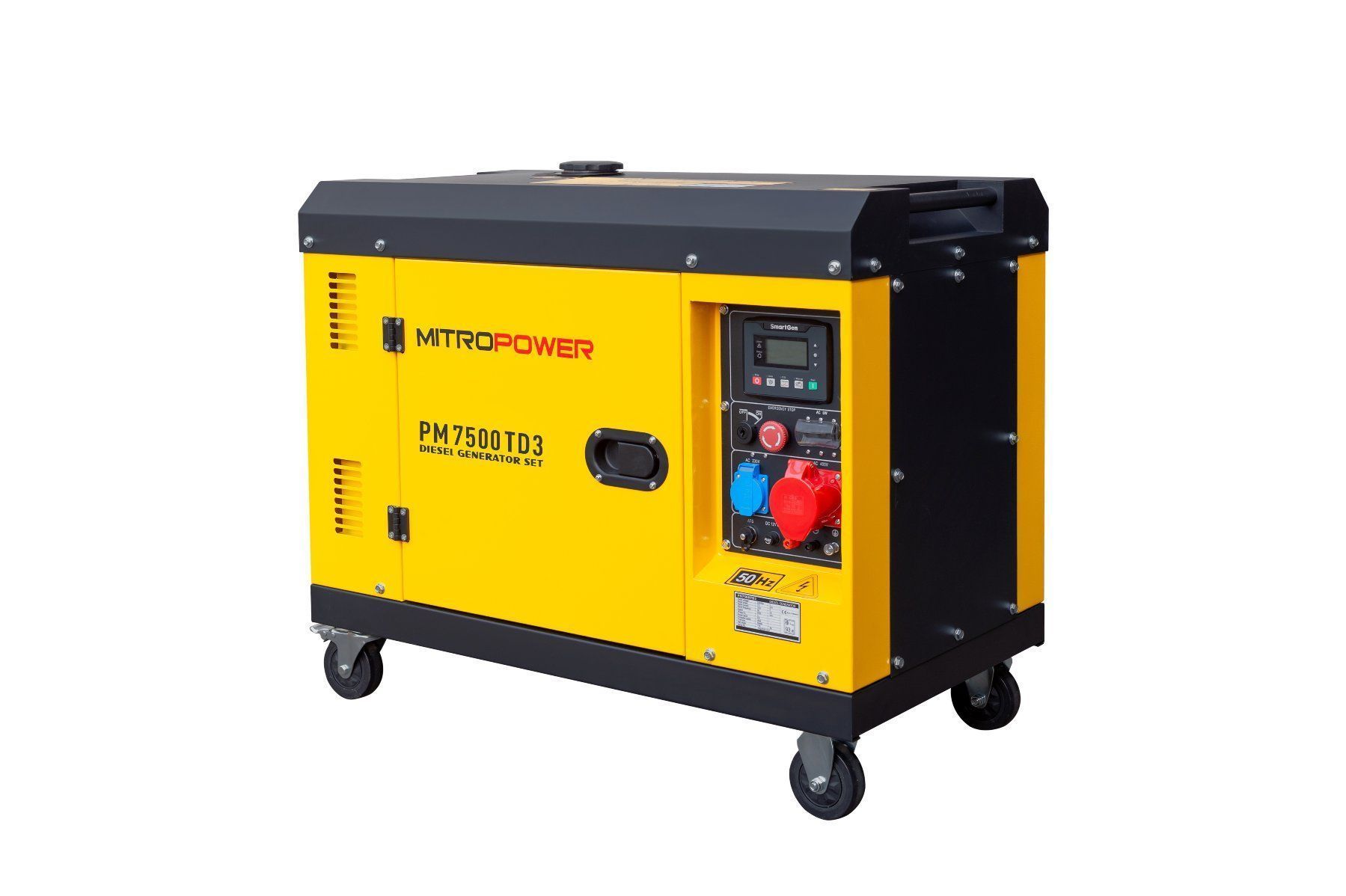 Stromgeneratoren: MITROPOWER Diesel-Generator 6,5 kVA, 230/400 V – Neu (gemäss Beschreibung) aus Aarwangen von fsa-maschinen