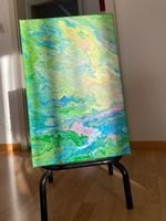 Acrylgemälde 40x60 farbig, abstrakt, Einzelstück