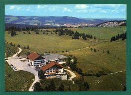 Hôtel Tête de Ran, ungelaufen, Grossformat, ca.1970