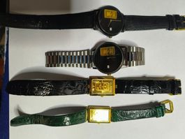 4×Damen Uhren.Aus Gold