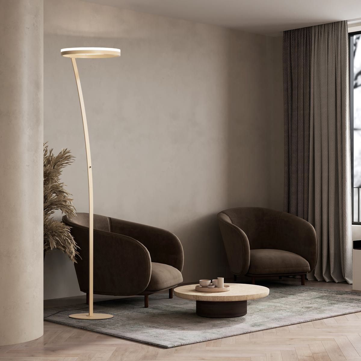 Lampen: LED Stehleuchte, Tastdimmer, 177 cm Höhe – Neu (gemäss Beschreibung) aus Kreuzlingen von Smart-Light 1