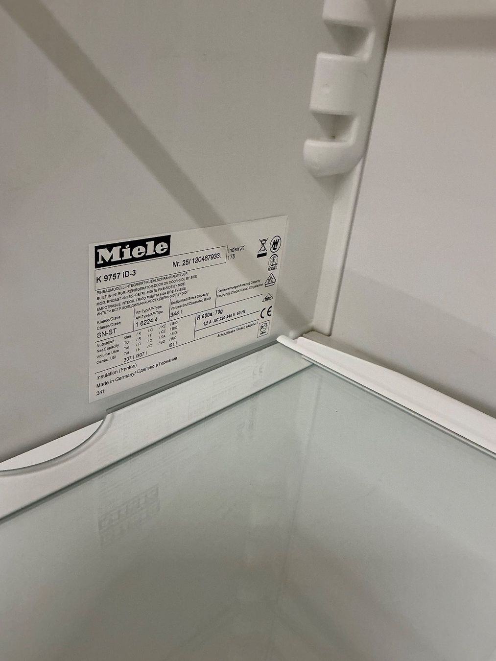 Miele Frigoriferi: Miele Kühlschrank – Usato da Zug venduto da Bauteile-Zug 5
