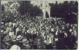 Cafe National & Kirche - Festumzug