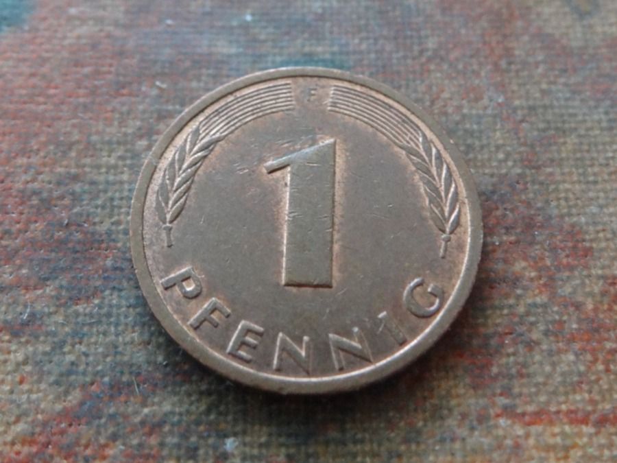 Tutti le monete: DEUTSCHLAND 1 Pfennig 1988 – Usato da Romanel-sur-Lausanne venduto da Swift13 1