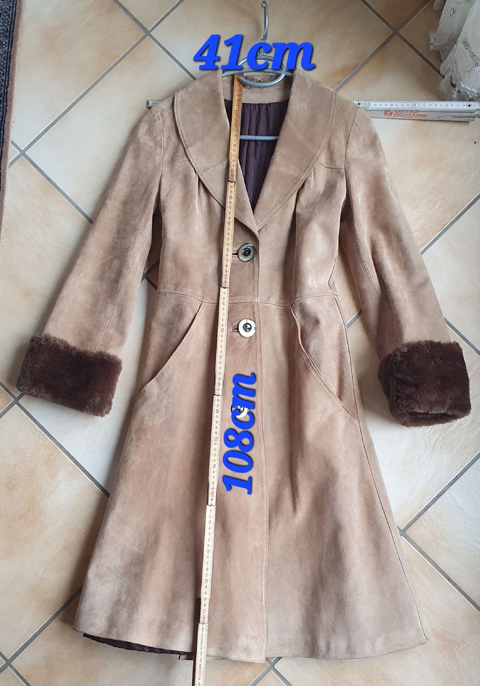 Mäntel: Manteau cuir / daim taille 36 – Gebraucht aus Erde von zakleblanc 3