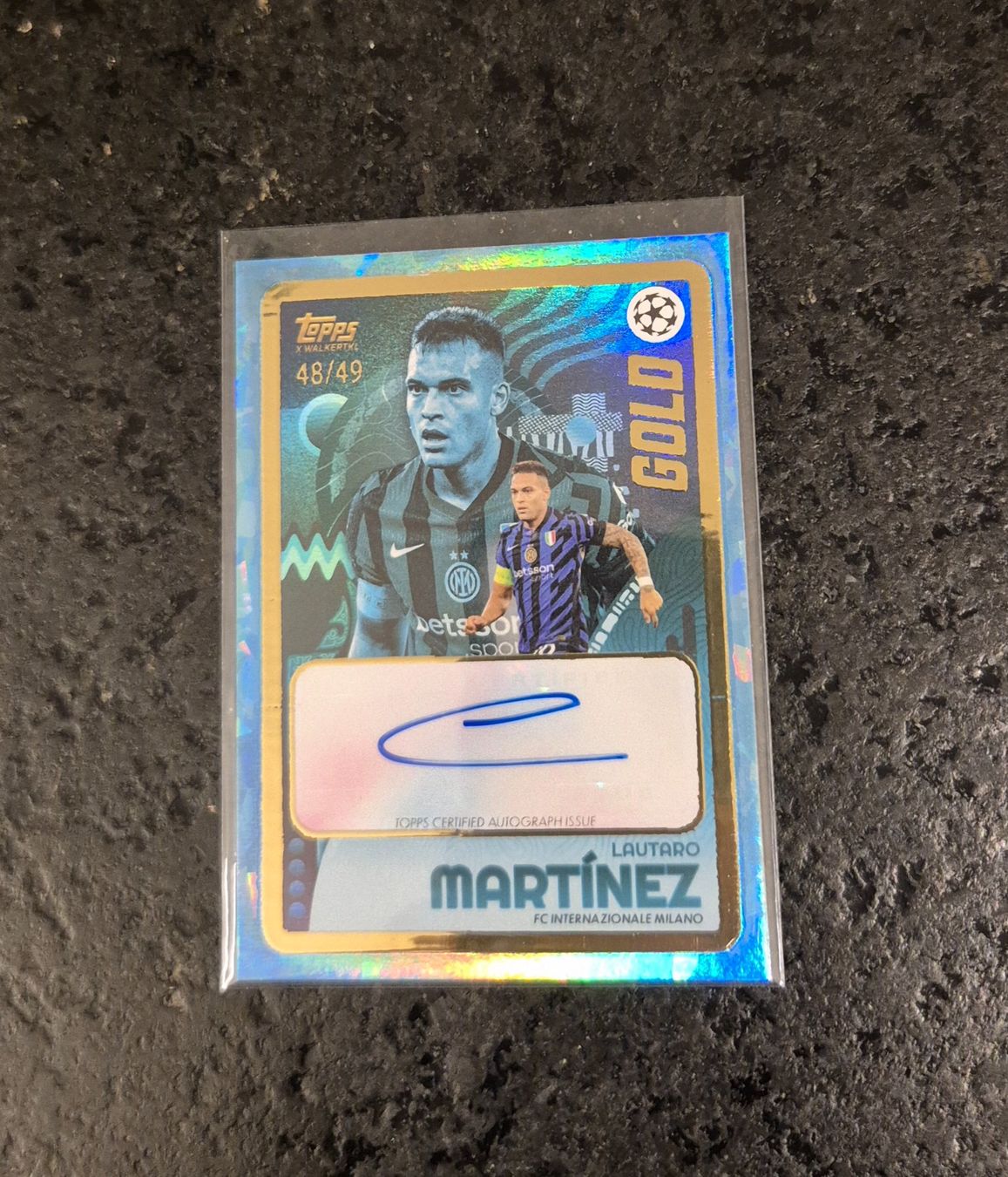 Topps Carte collezionabili: Lautaro Martinez /49 Autogramm - Inter Milan - Topps – Nuovo (secondo la descrizione) da Burg AG venduto da Danoe