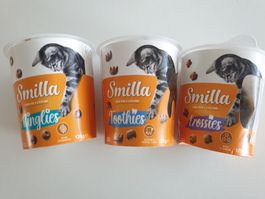 Katzen-Snack Set Smilla - Ringlies, Toothies & Crossies