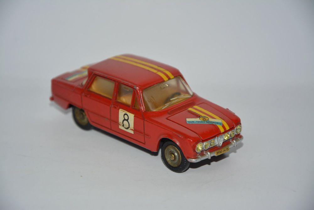 Alfa Romeo Giulia 1600 TI Dinky Toys Atlas 1/43 – Miniature Verte En Boîte