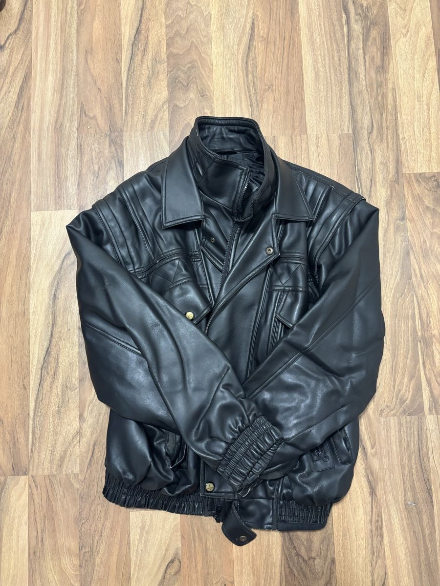 Jacken: Lederjacke Herren Schwarz Grösse XXL – Gebraucht aus Urtenen-Schönbühl von phi_z2kb