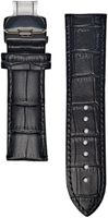 DriftElement Lederarmband 22 mm Leder Armband Schwarz