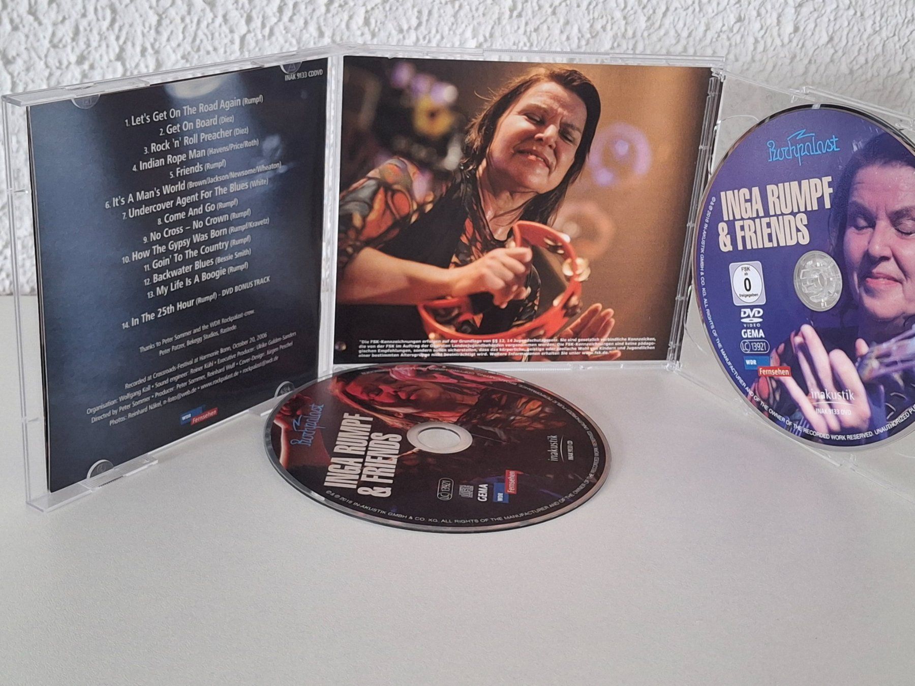 CD: CD+DVD  Inga Rumpf & Friends -  At Rockpalast ✨ – Usato da Aarberg venduto da Jackup1 2