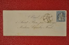Strubel 23F Brief Nyon mit Befund