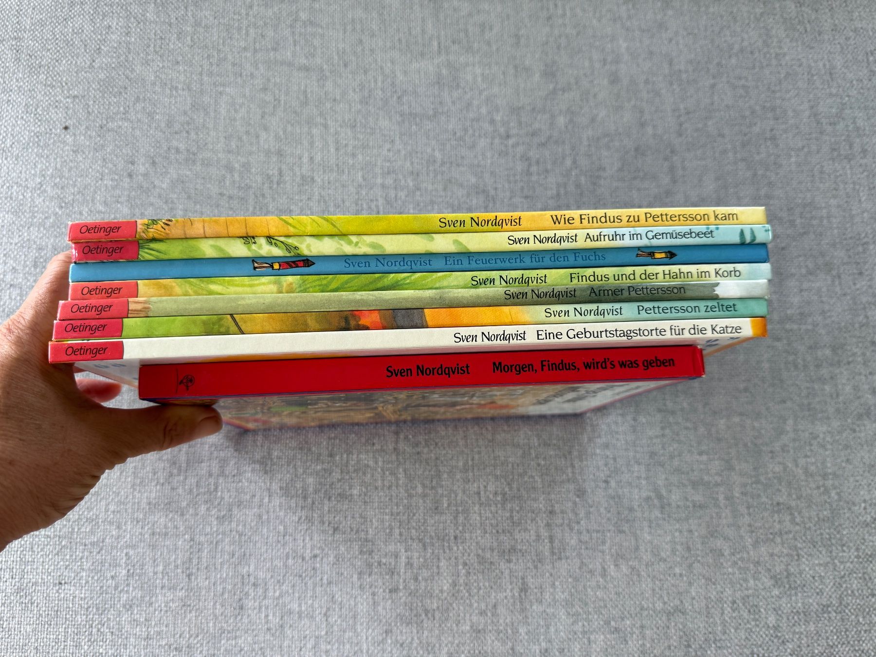 Libri: 8 Bücher Findus und Pettersson – Usato da Ennetbaden venduto da mapa05 5