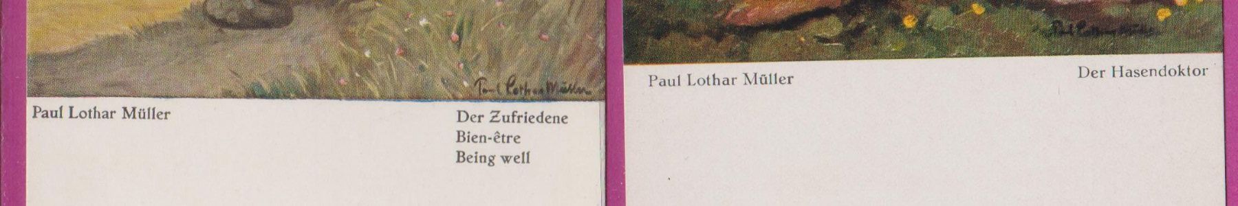 Ansichtskarten: Zwerge   -    6 alte Karten von Paul Lothar Müller – Gebraucht aus Vitznau von Ropaku 3