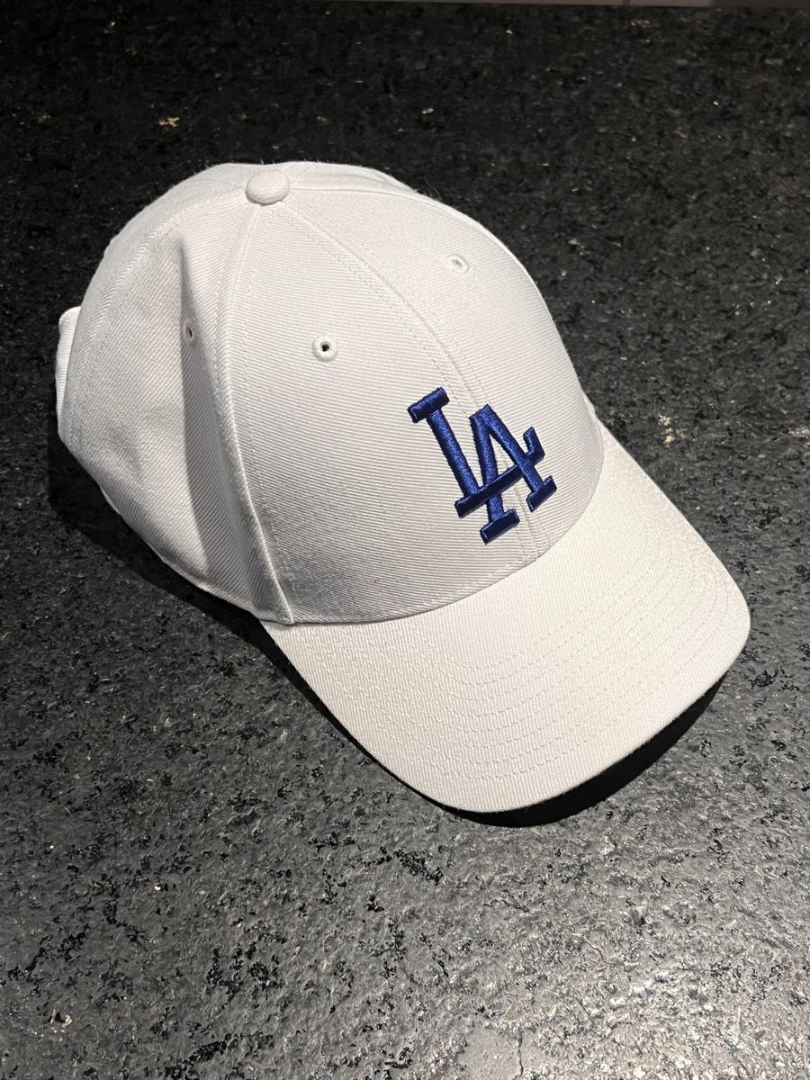 MLB Hüte, Mützen & Caps: LA Baseball Cap – Weiss / Blau (Los Angeles) – Gebraucht aus Orpund von joe_hazard