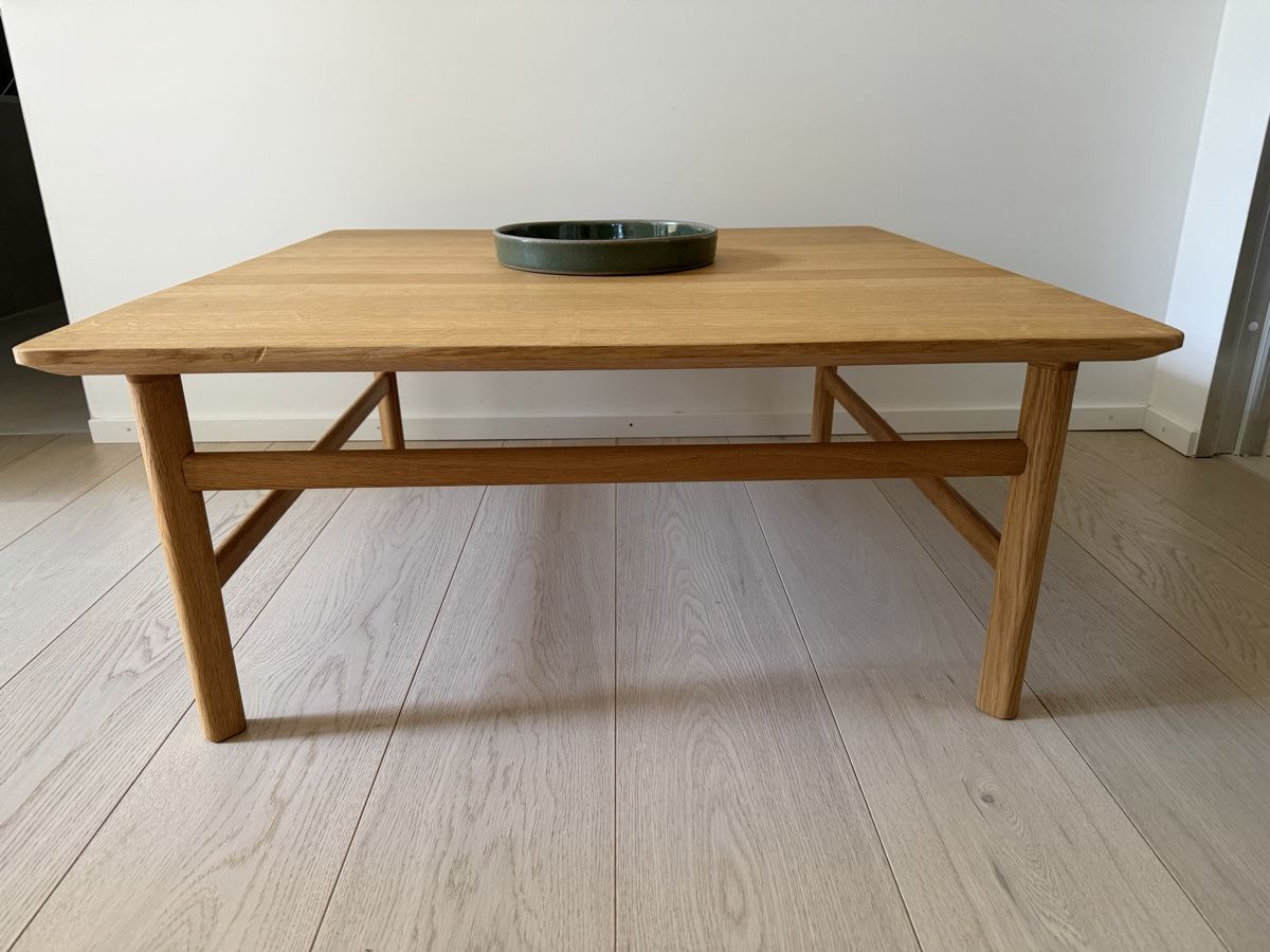 Tavoli: Oak wood coffee table, japandi style – Nuovo e nell'imballaggio originale da Corsier GE venduto da Karol_save_planet 1