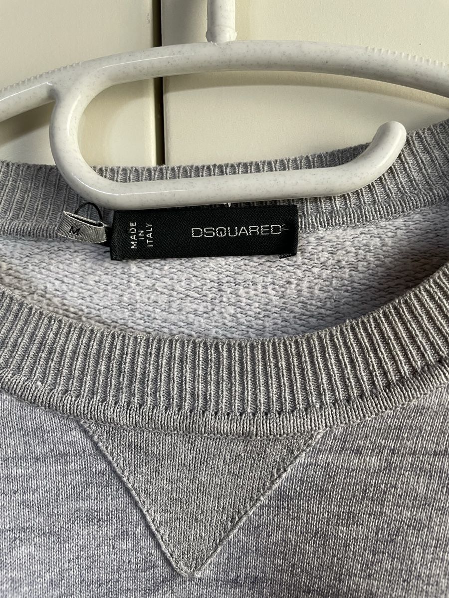 Dsquared2 Maglioni & Felpe: Sweat-shirt Dsquared2 gris chiné, taille M – Usato da Fully venduto da Lancelot777 2