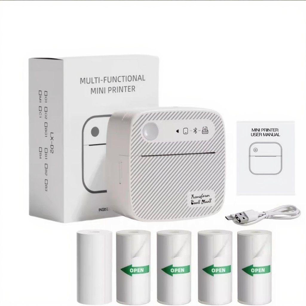 Stampanti: Mini Imprimante Thermique Bluetooth - Pack 5 Rouleaux - Neuf – Nuovo e nell'imballaggio originale da Villars-sur-Glâne venduto da SwissTrendyStore 1