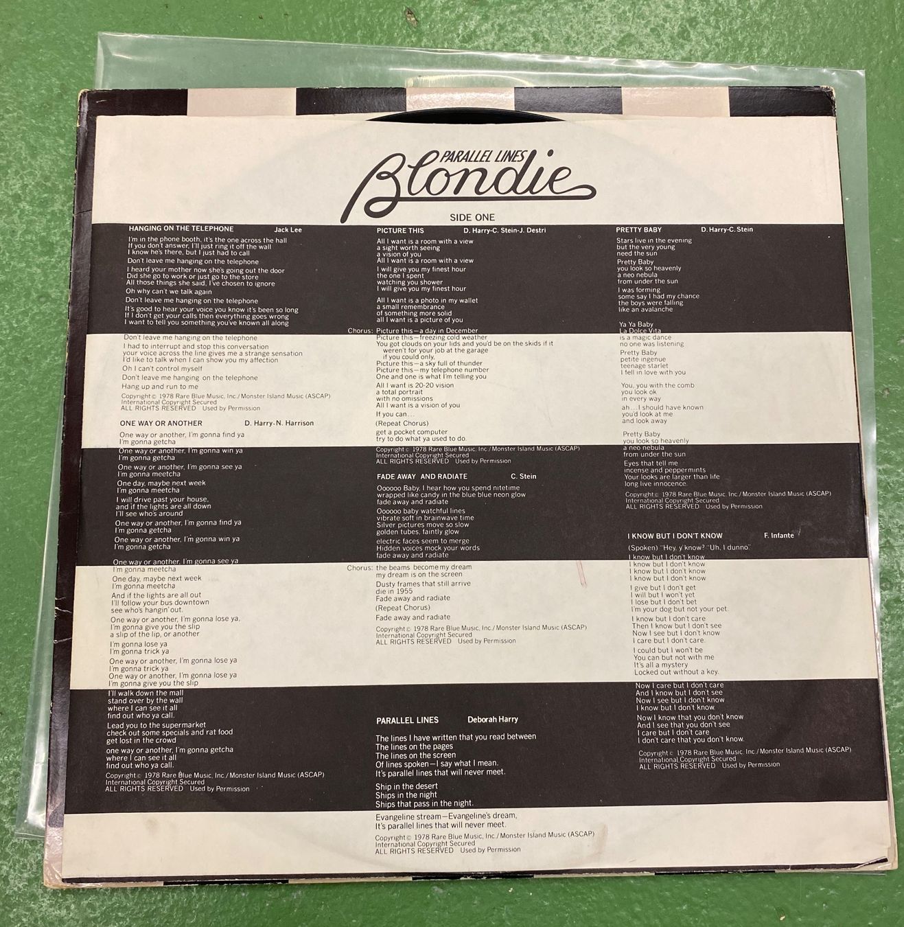 Schallplatten: Blondie: Parallel Lines – Gebraucht aus Basel von  1