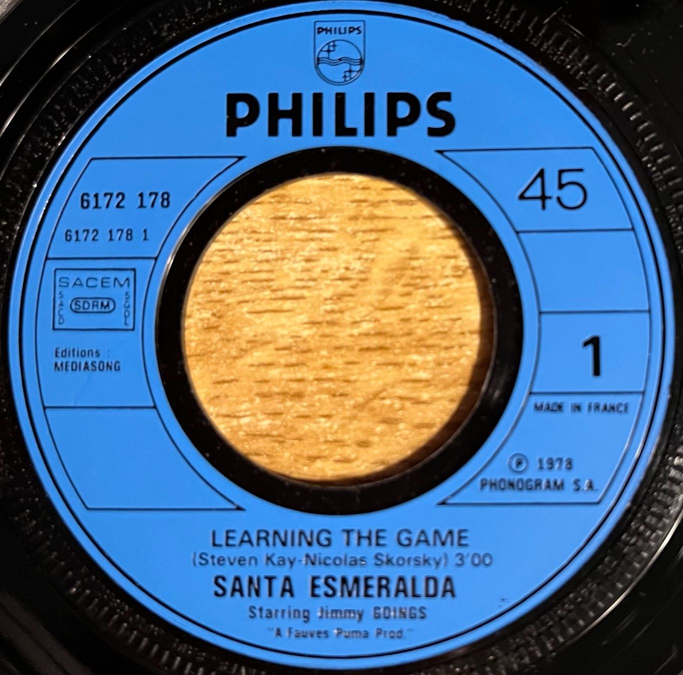 Dischi in vinile: SANTA ESMERALDA - LEARNING THE GAME – Usato da Bussigny venduto da vinyl-pas-cher 2