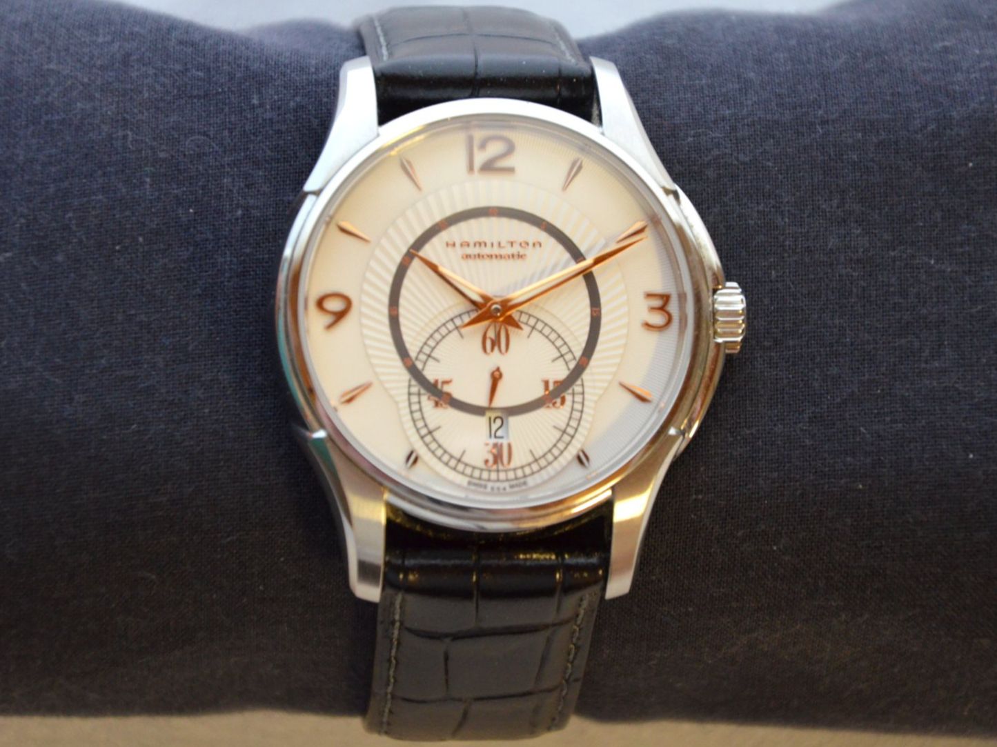 Hamilton Orologi: Hamilton Herren Armbanduhr Automatic – Usato da Dotzigen venduto da H-1994