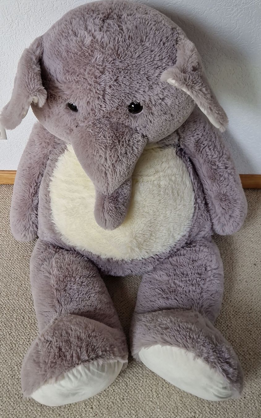 Giocattoli: Éléphant en peluche géant – Usato da Berolle venduto da fav_6kdg