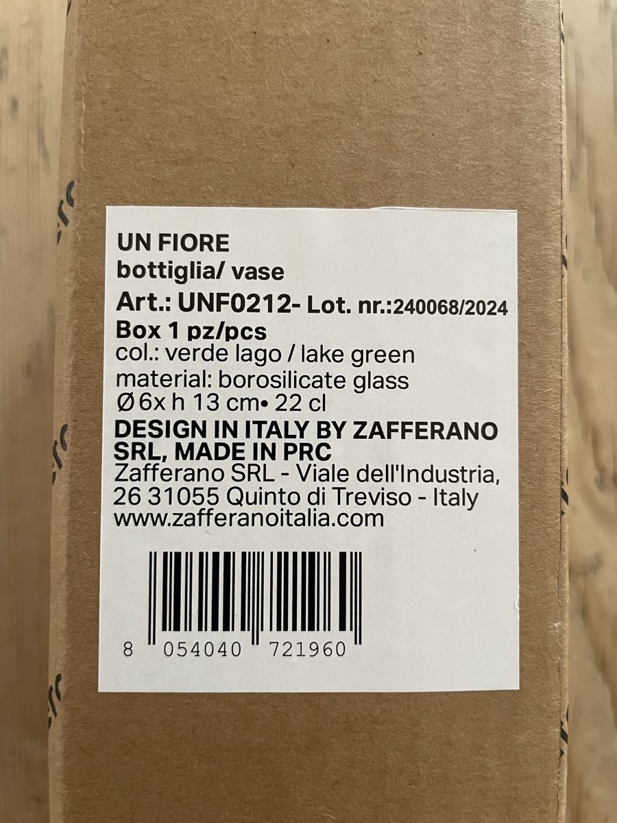 Vasi & Recipienti: Glasvase - Design Zefferano – Nuovo e nell'imballaggio originale da Zürich venduto da fabelhaft17 4