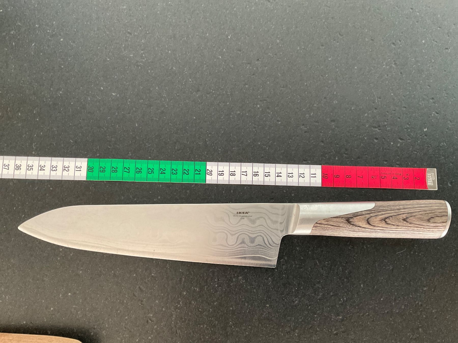 Ikea Coltelli da cucina: 3 ikea Damaststahl Küchenmesser – Usato da Pratteln venduto da Starfukker 1