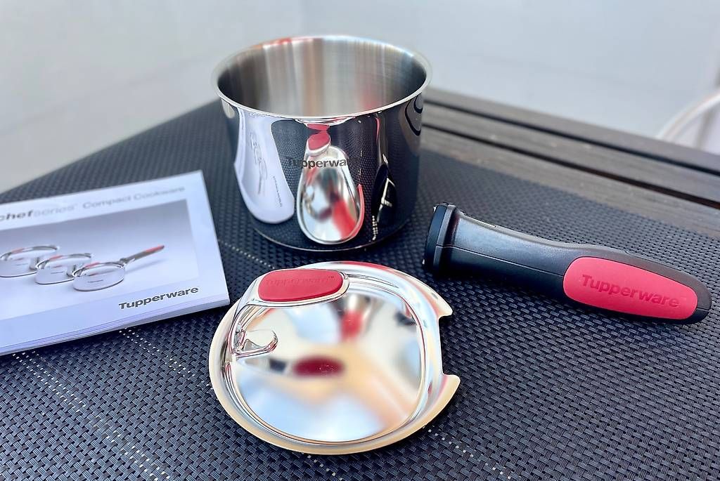 Padelle: Compact Cookware Tupperware Pfanne / Neu – Nuovo e nell'imballaggio originale da Jonschwil venduto da relnheaz