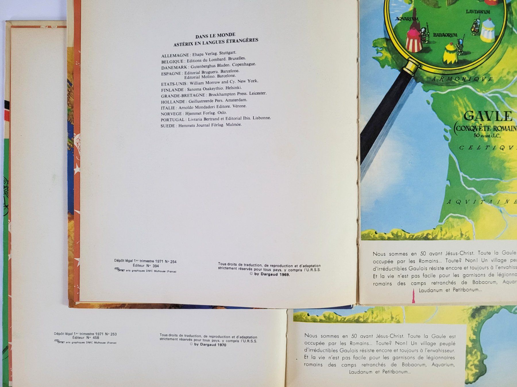 Fumetti: 4 BD Asterix- Comics (französisch) – Usato da Reinach AG venduto da airbrusher01 2