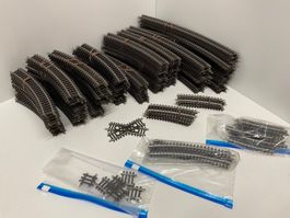 Märklin Konvolut an K Gleise diverse Schienen alles Bespielt