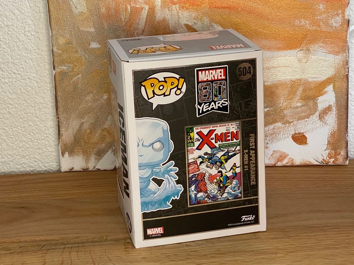 Funko Statuette: Funko Pop - Iceman #504 - Marvel – Nuovo e nell'imballaggio originale da Oensingen venduto da CSCollectors 2
