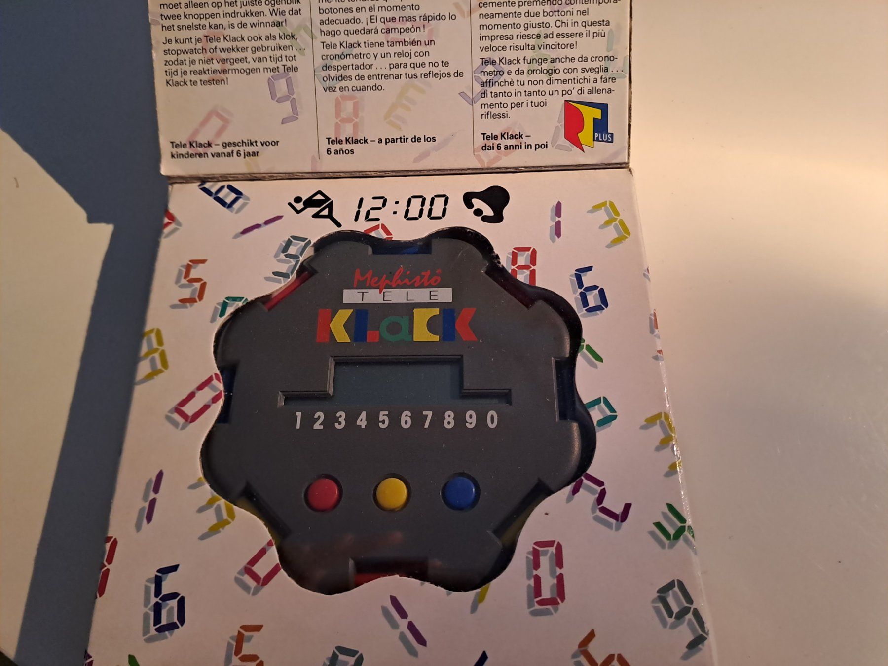 Console: Mephisto Tele Klack RTL Plus Spiel Konsole LCD – Usato da Aarau venduto da Kaesekuchen2000 2