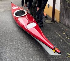 Seekajak 505 cm  mit Spritzdecke und Dachträgerhalterung