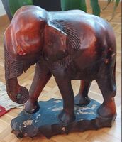 Massive, ca. 35 cm grosser, schwerer Elefant (guter Zustand)