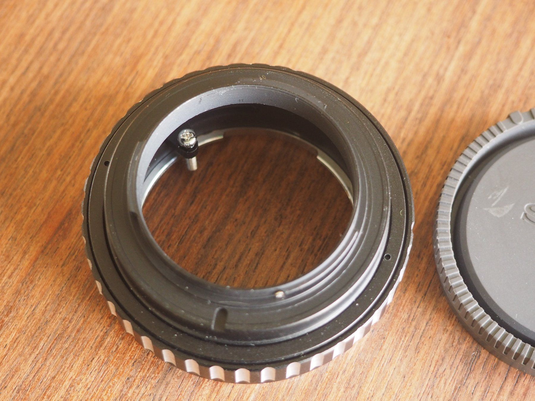 Adattatori foto: Adapter Minota (A/AF)-Objektive an Sony Nex / E-mount – Usato da Cham venduto da Hodinar 3